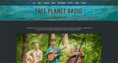 Desktop Screenshot of freeplanetradio.com